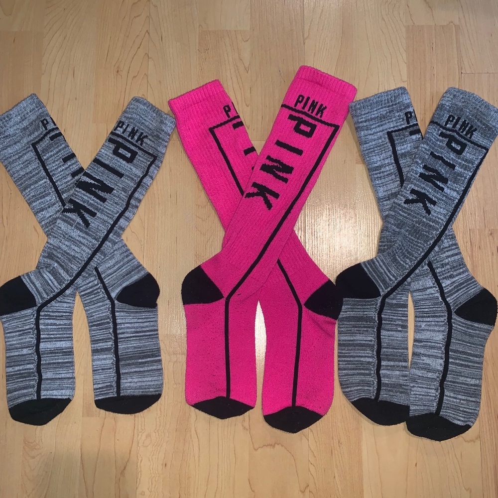 VS PINK Knee High Socks